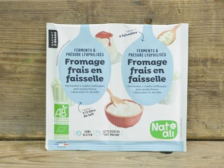 NAT-ALI - Présure pour faisselles et fromages : : Epicerie
